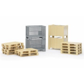 Bruder accesorii set logistica